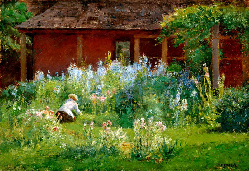 Selma in the Garden